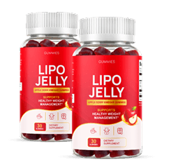 LipoJelly 2 Bottles package
