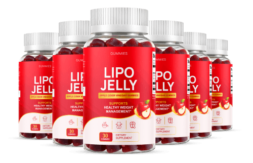 LipoJelly 6 Bottles package
